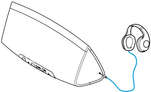 DENON HEOS - Utilisation d'un casque (HEOS 7 uniquely) - 1