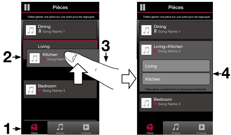 DENON HEOS - ■ Association de pieces - 1