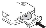 DENON PMA-50 - ■ Remplacement de la pile/batterie - 2