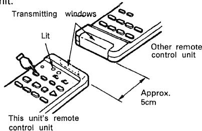 DENON RC-196 - 7-3 Remote Control Unit Learning Function - 7