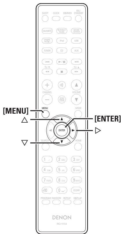 DENON RCD-N7E2 - Symboles utilisés pour indiquer les touches dans ce manuel - 2