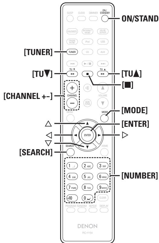 DENON RCD-N7E2 - Symboles utilisés pour indiquer les touches dans ce manuel - 2