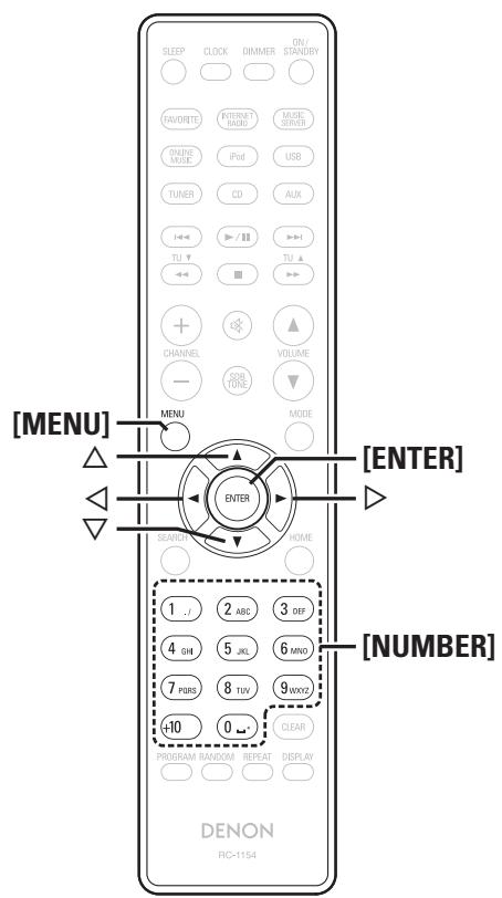 DENON RCD-N7E2 - Symboles utilisés pour indiquer les touches dans ce manuel - 2