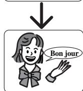 DENON 1930 - Appuyez plusieurs fois sur la touche AUDIO pour selectionner la langue désirée. - 3
