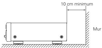 DENON 3910 - PRECAUTIONS D'INSTALLATION - 2