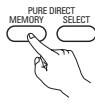 DENON 3910 - UTILISATION DU MODE PURE DIRECT - 3