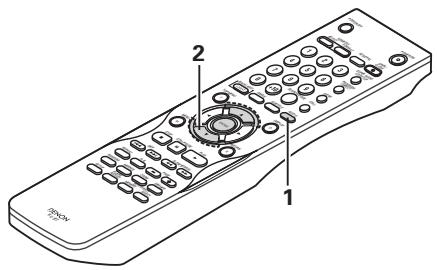 DENON 3910 - Changement de langue - Fonction multi-audio (Multiple Audio Function) - 1