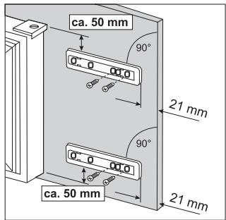 ZANUSSI ZBA 6160 A - Afmetingen van de uitsparing - 9
