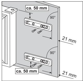 ZANUSSI ZBA 6160 A - Dimensions de la niche - 9