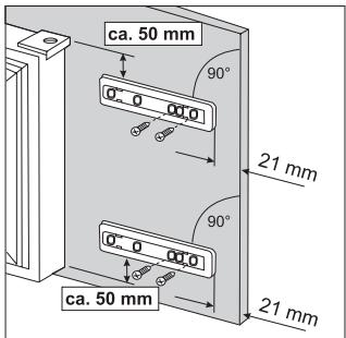 ZANUSSI ZBA 6160 A - Dimensions of the recess - 9