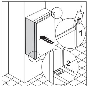 ZANUSSI ZBA 6160 A - Dimensions de la niche - 3