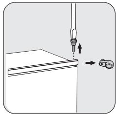 ZANUSSI ZBA7230A - Omkeerbaarheid van de deur - 1