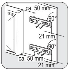 ZANUSSI ZBA7230A - Aufstellung des Geräts - 9