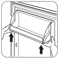 ZANUSSI ZBA7230A - Hetplaatsen van de deurschappen - 1