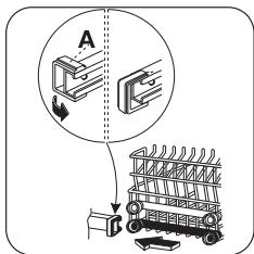 ZANUSSI ZDI121 - Höhenverstellung des Oberkorbs - 2