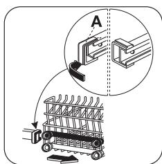 ZANUSSI ZDI121 - Höhenverstellung des Oberkorbs - 1