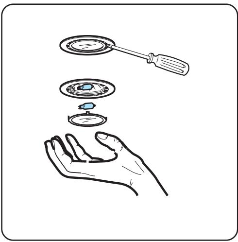 ZANUSSI ZHC 6244 - Changing the light bulb(s) - 1