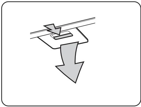 ZANUSSI ZHC 7131 - Demonteren van de metalen vetfilters - 1