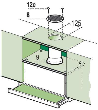 ZANUSSI ZHP 625 - USCITA ARIA VERSIONE FILTRANTE - 1