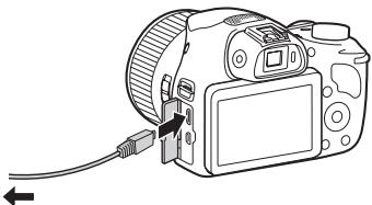 SONY DSC-HX400V - Opladen door aansluiting op een computer - 1