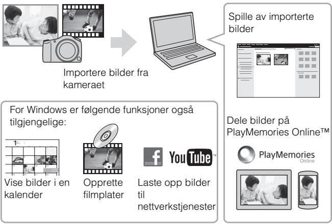 SONY DSC-HX400V - Funksjoner i PlayMemories Home™ - 1