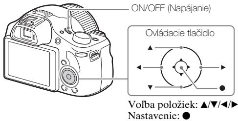 SONY DSC-HX400V - Nastavenie hodín - 1