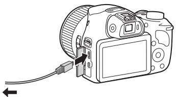 SONY DSC-HX400V - Charging by connecting to a computer - 1