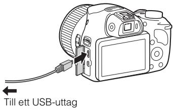 SONY DSC-HX400V - Uppladdning genom att ansluta kameran till en dator - 1