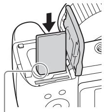 SONY DSC-HX400V - Inserting a memory card (sold separately) - 2