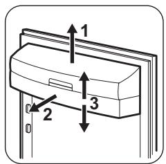 ZANUSSI ZRB936PWH2 - Positioning the door shelves - 1