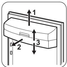 ZANUSSI ZRB936PXH2 - Hetplaatsen van de deurschappen - 1