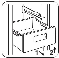 ZANUSSI ZRB936PXH2 - Removal of freezing baskets from the freezer - 1