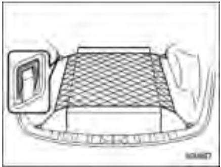 SUZUKI FORESTER - Crochets d'arrimage de chargement - 1