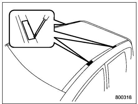 SUZUKI FORESTER - Retrait et installation des traverses - 1