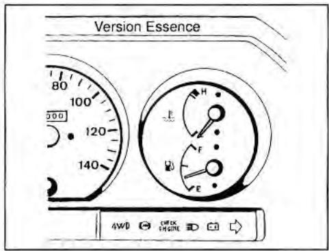 SUZUKI SAMURAI - INSTRUMENTS ET COMMANDES - 1