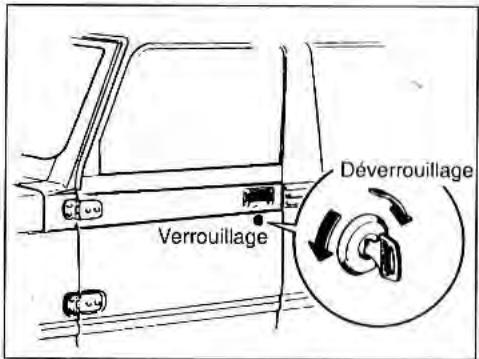 SUZUKI SAMURAI - SERRURE DE PORTIERE - 1