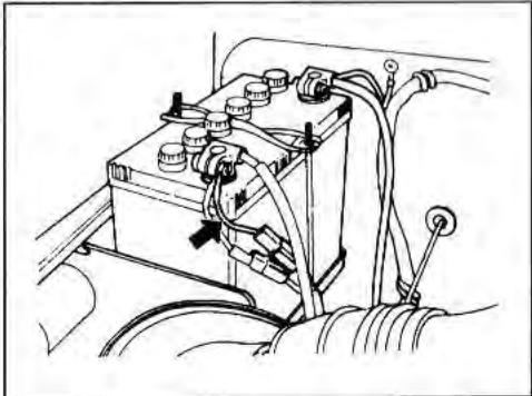 SUZUKI SAMURAI - FUSIBLES PRINCIPAUX (Vehicule à essence) - 1
