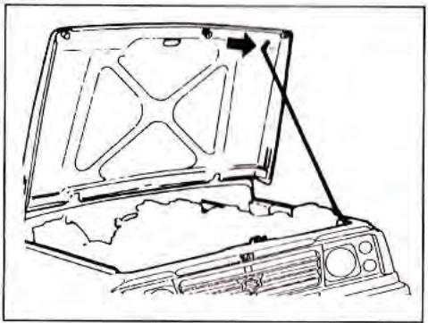 SUZUKI SAMURAI - CAPOT DU MOTEUR - 3