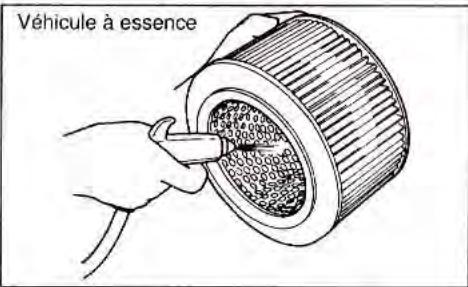 SUZUKI SAMURAI - Changement et nettoyage du filtré (Vehicules à Essence) - 2