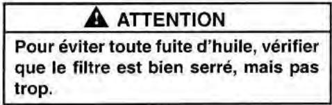SUZUKI SAMURAI - Dépose du filtré à huile et repose d'un filtré neuf. - 3