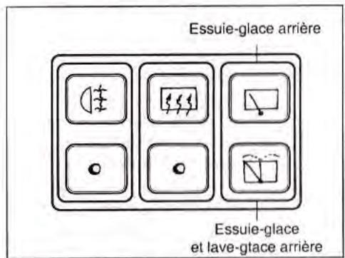 SUZUKI SAMURAI - ESSUIE-GLACE ET LAVE-GLACE ARRIRE (En option) - 1