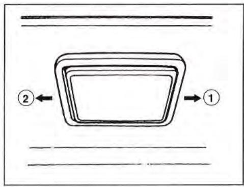 SUZUKI SAMURAI - INTERRUPTEUR DE PLAFONNIER - 1