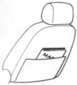 SUZUKI WAGON R - Pochette de SIEGE avant (le cas échéant) - 1