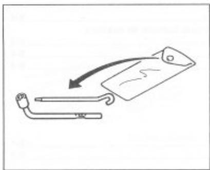 SUZUKI WAGON R - Instructions d'utilisation du CRIC - 1