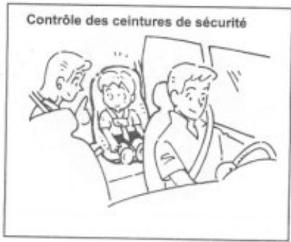 SUZUKI WAGON R - Contrôle des ceintures de sécurité - 5