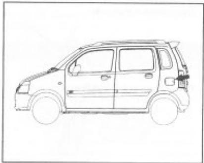 SUZUKI WAGON R - Bouchon du réservoir - 2