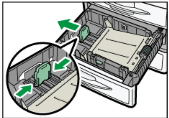 RICOH AFICIO MP301SP - Ändern des Papierformats in den Magazinen 2 und 3 - 3