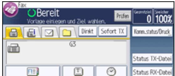 RICOH AFICIO MP301SP - Suche nach Zielnummern oder Adresse - 1