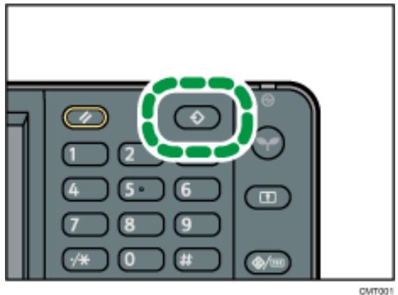 RICOH AFICIO MP301SP - Eine Kurzwahl für ein Programm auf dem [Start]-Bildschirm registrierten - 1