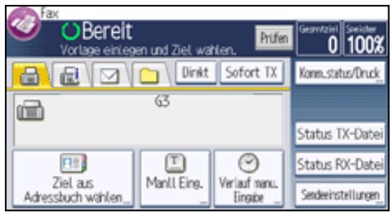 RICOH AFICIO MP301SP - Direktwahl - 1